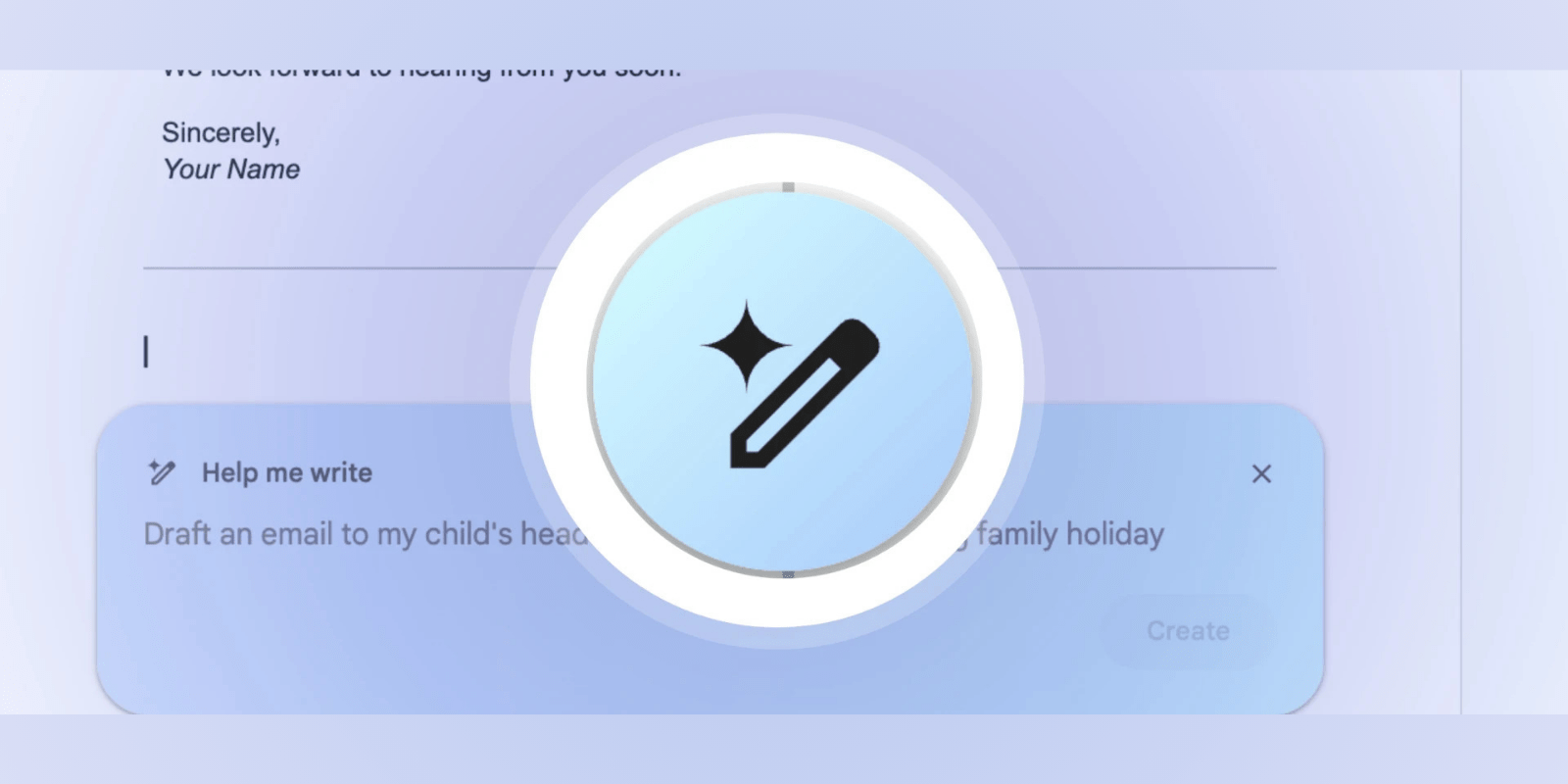 Help Me Write Google