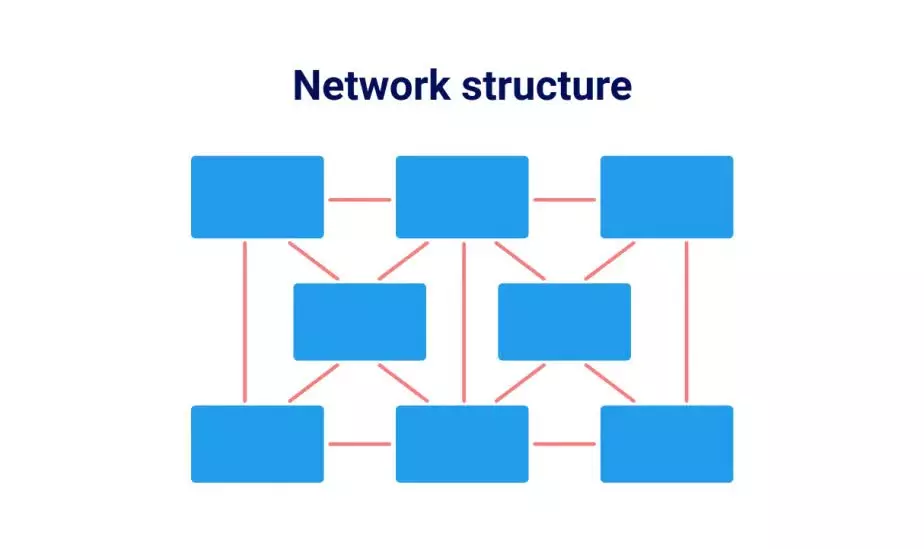Structure en réseau